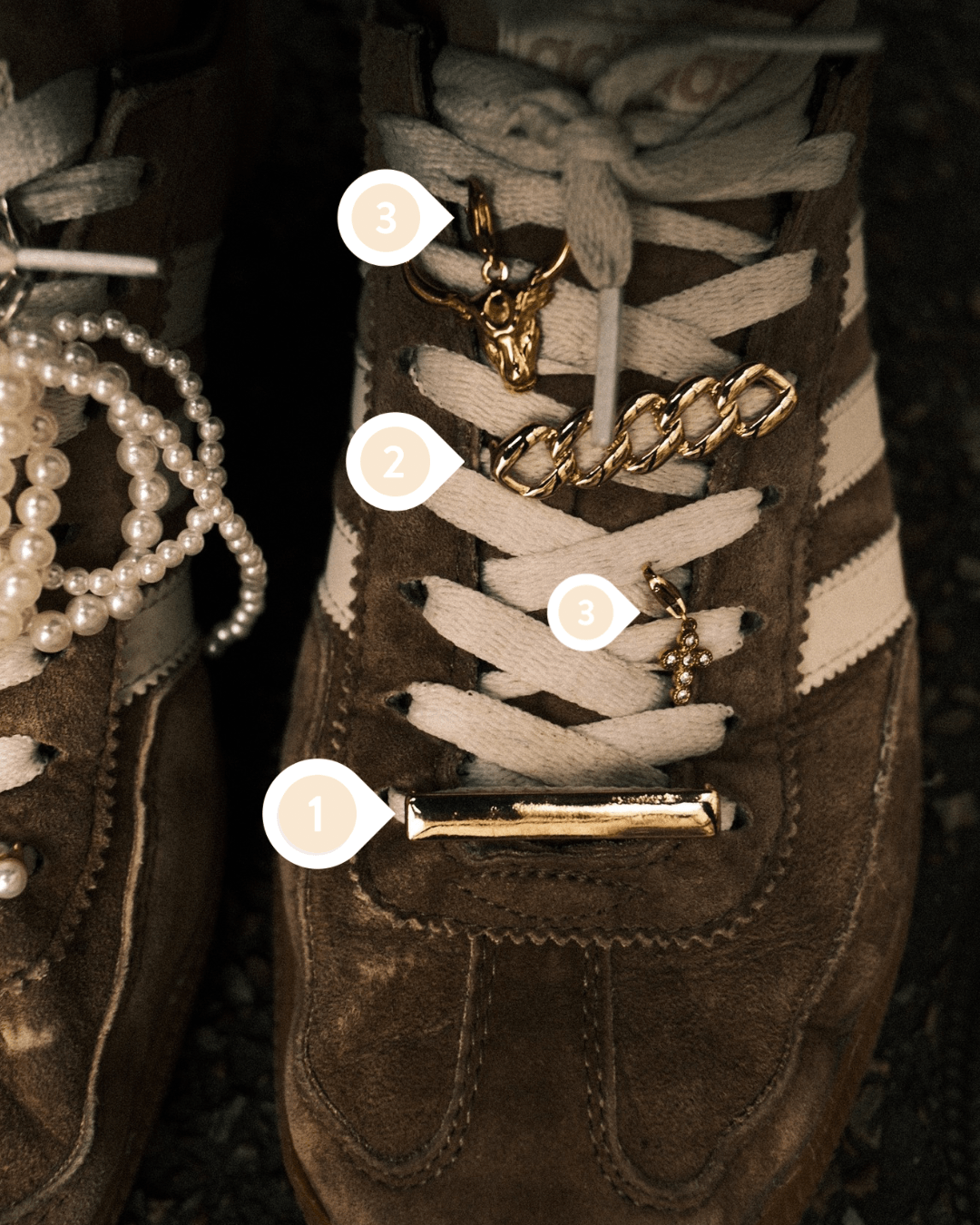 Bijoux de baskets Mamoune collection