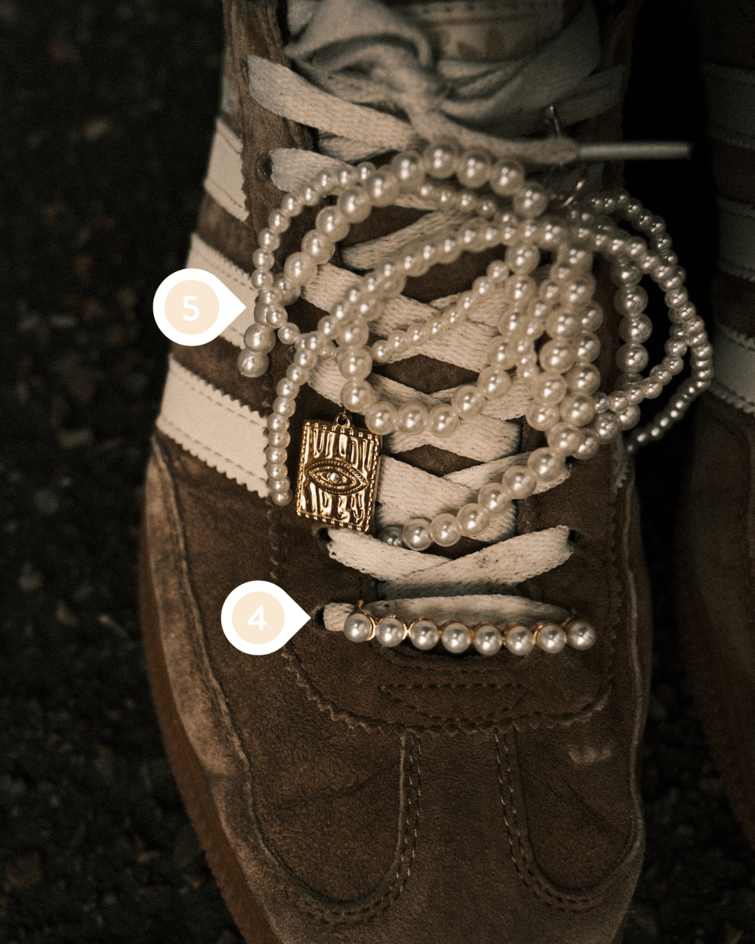 Bijoux de baskets Mamoune collection