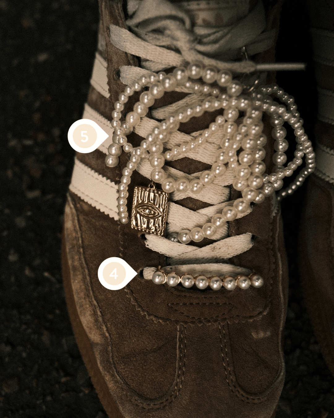 Bijoux de baskets - Mamoune collection