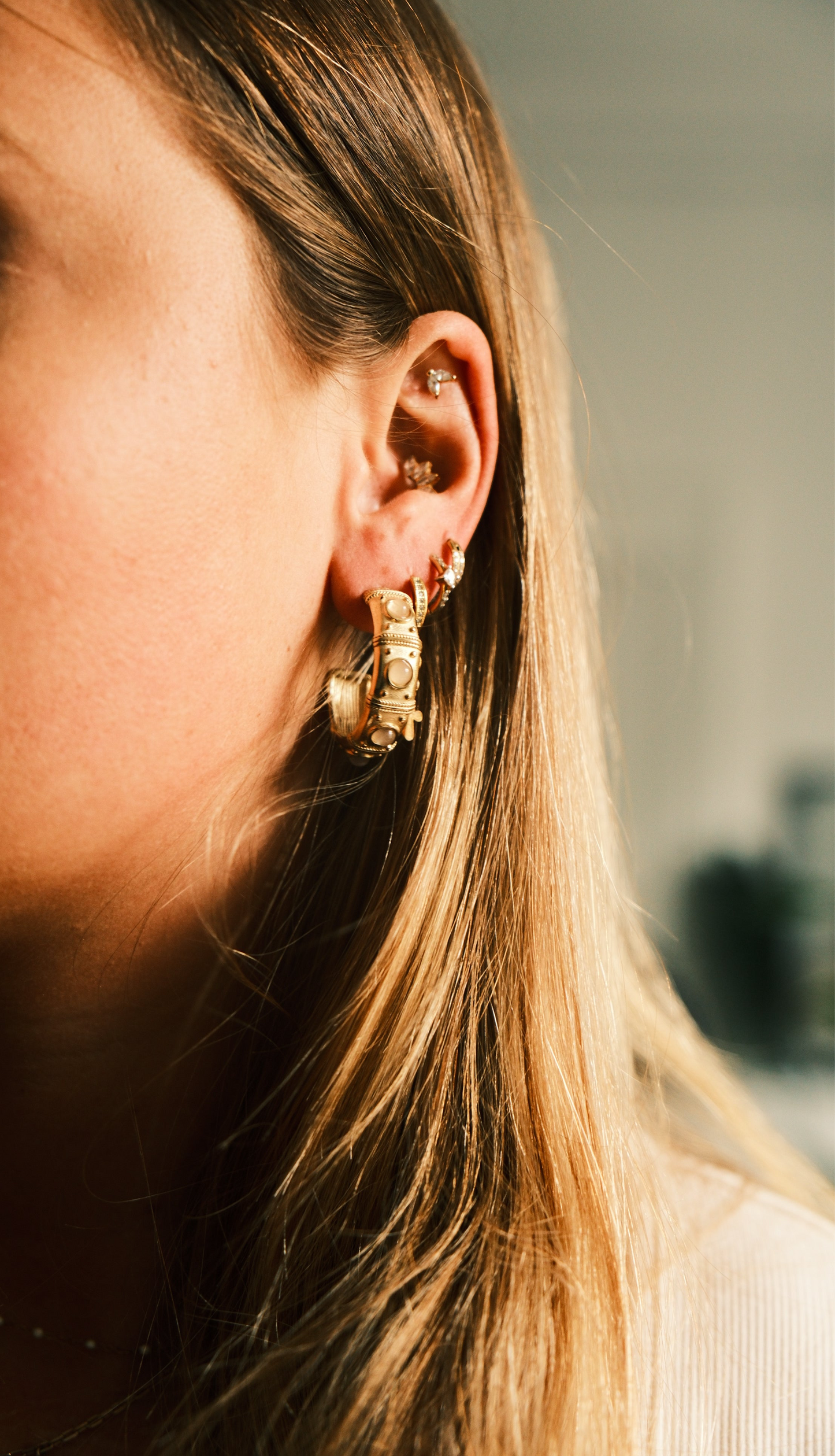 Boucles d’oreilles acier inoxydable un mélange de légèreté et d’élégance