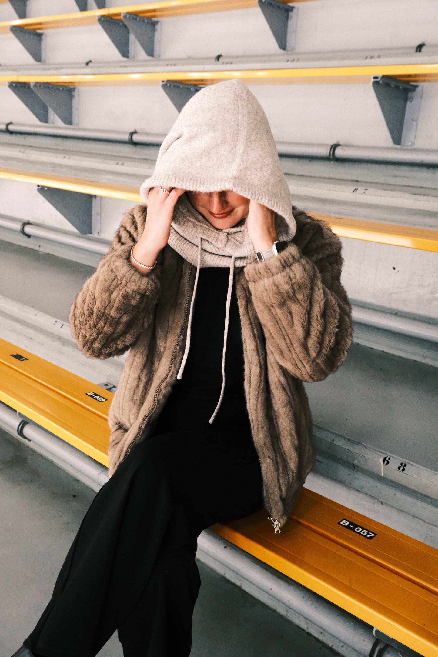 Veste en fourrure Justine