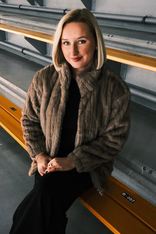 Veste en fourrure Justine