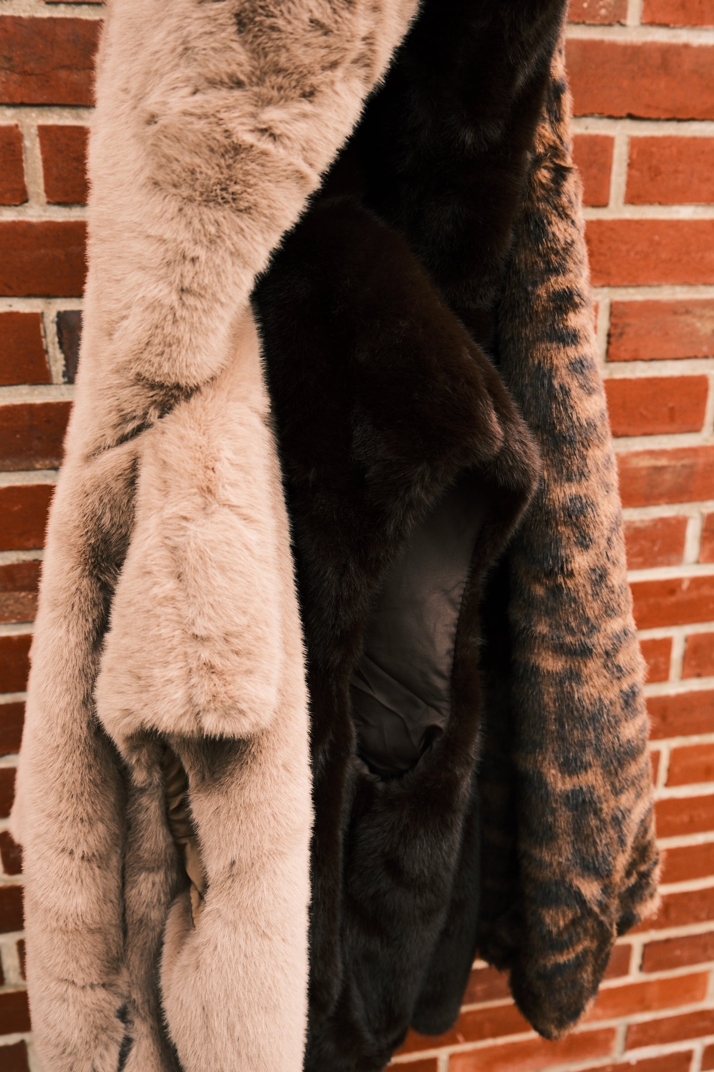 Fourrure sans manche