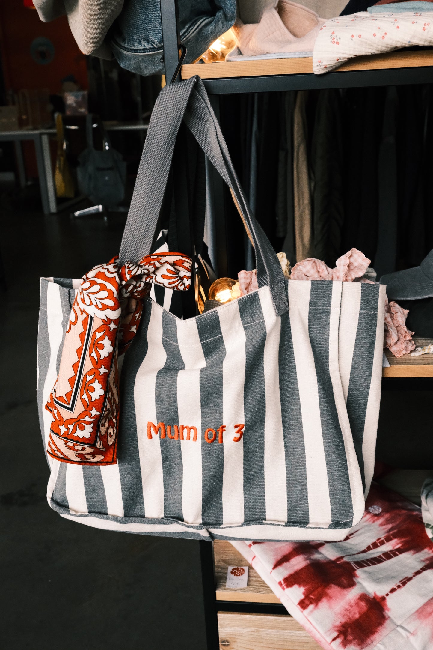 Panier Rayé