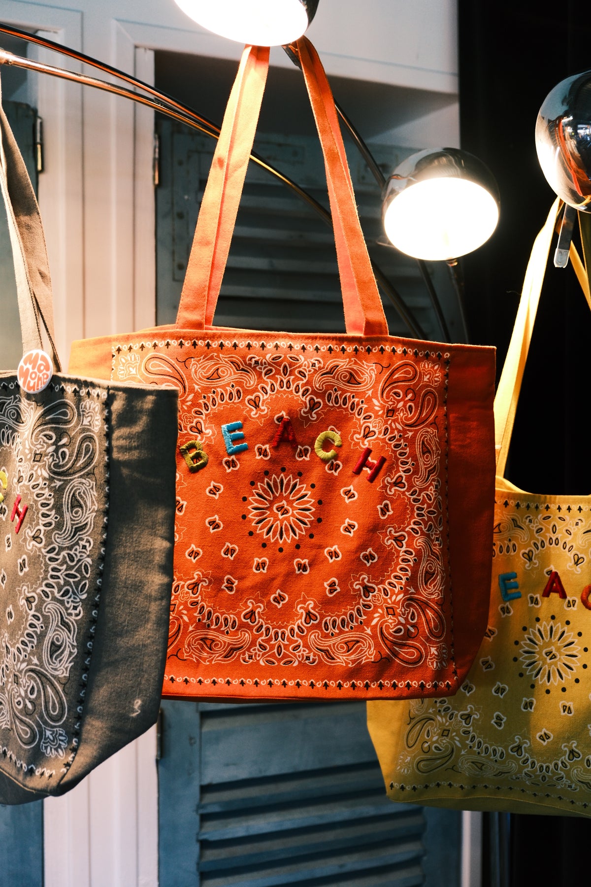 Tote bag beach
