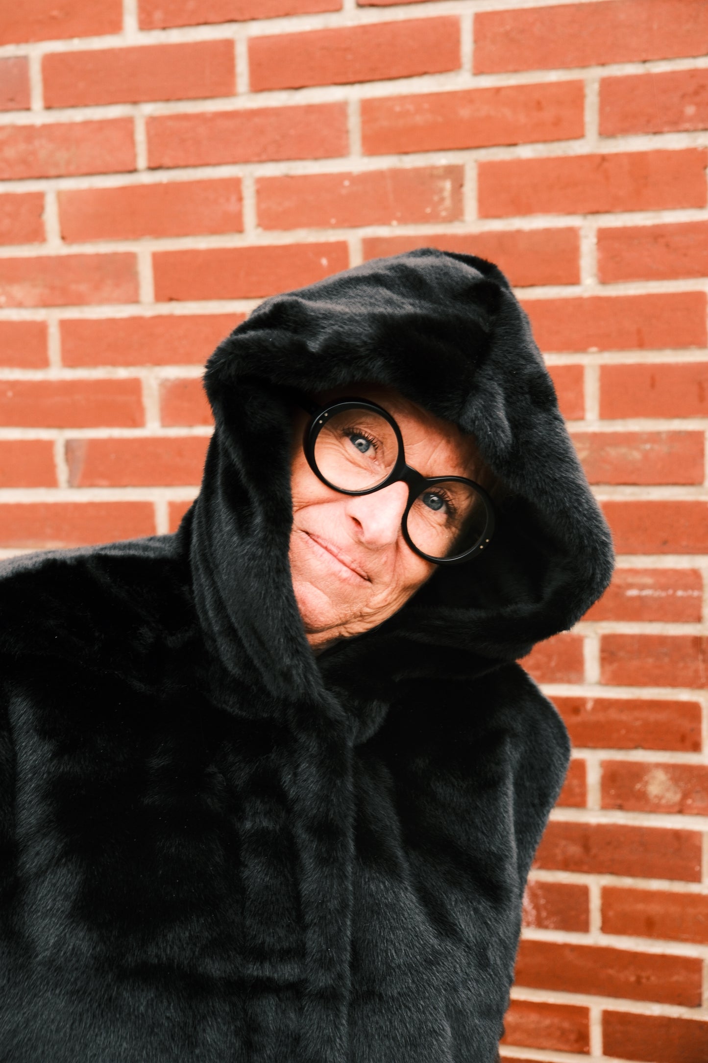 Fourrure sans manche