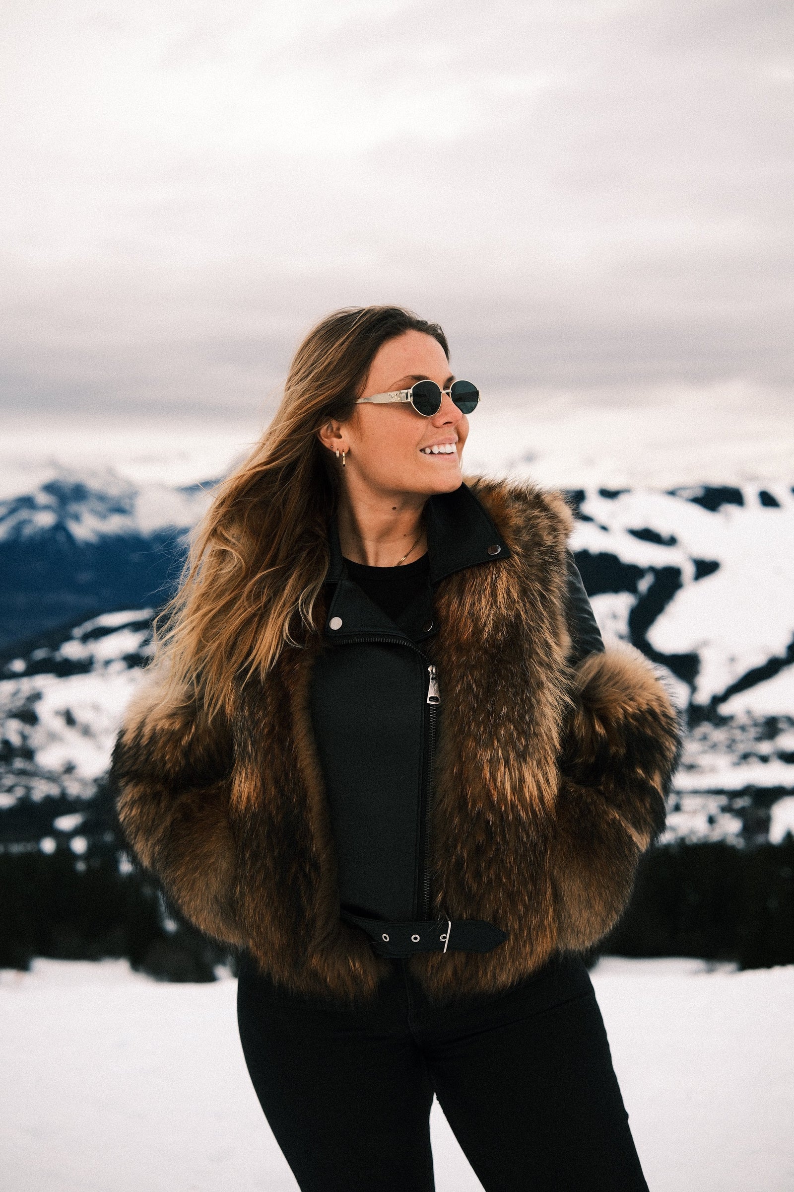 Perfecto en cuir Mamoune