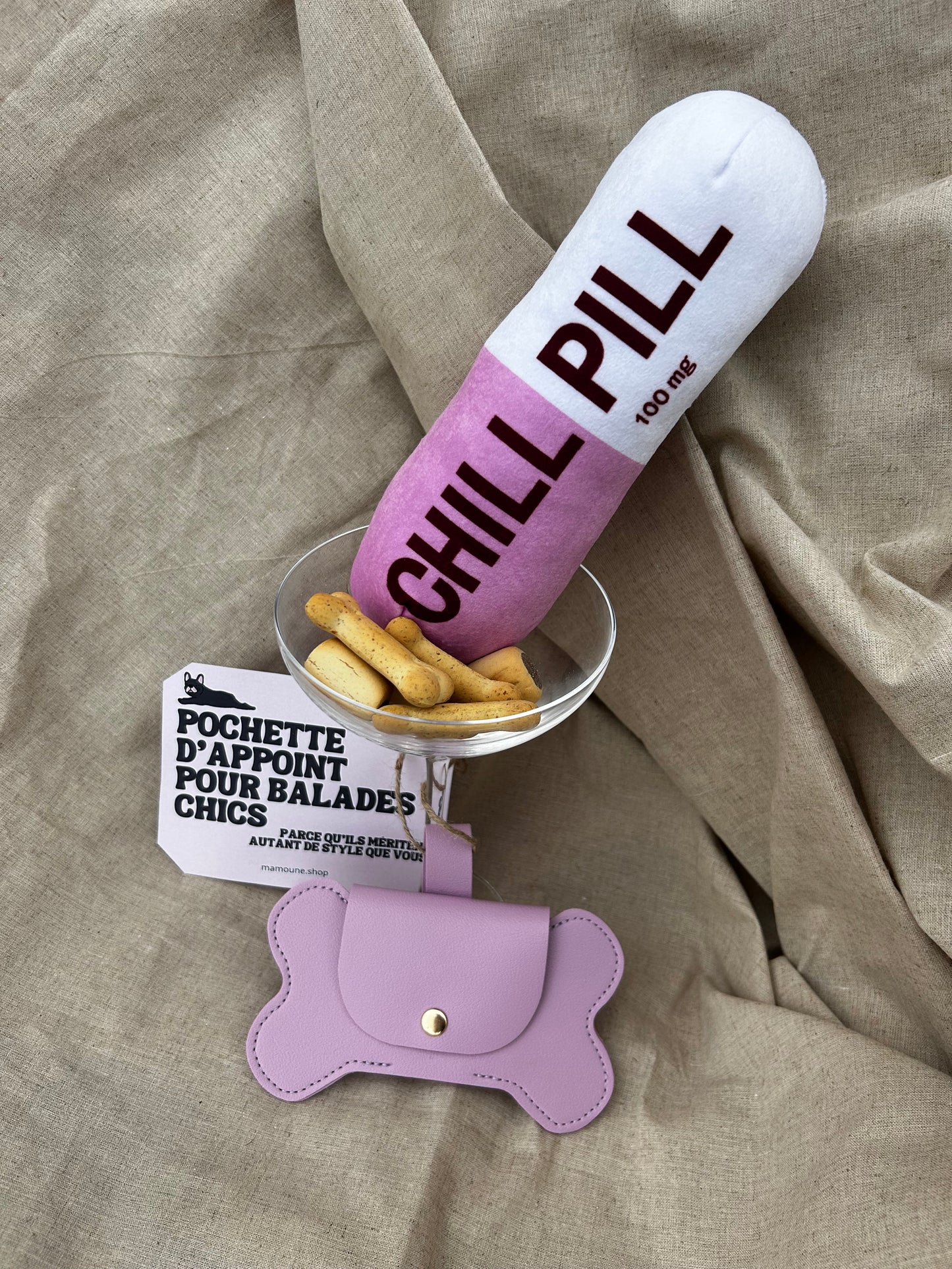 Pochette de promenade 🐾💩 - Mamoune collection