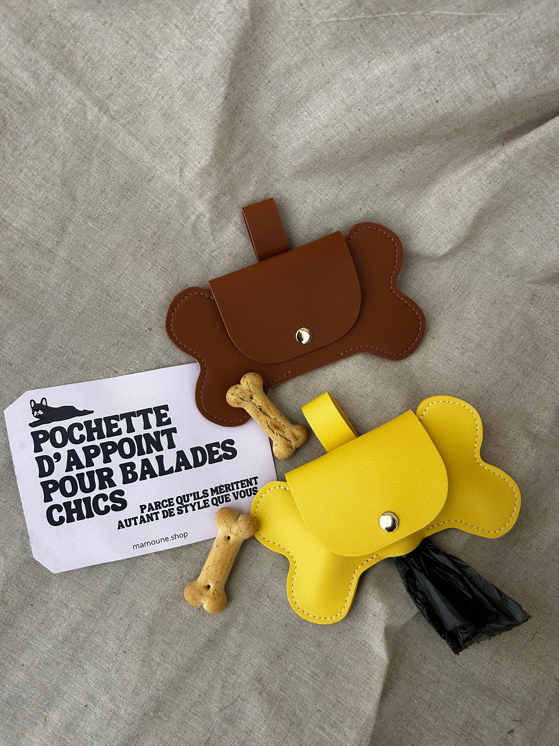 Pochette de promenade 🐾💩 - Mamoune collection