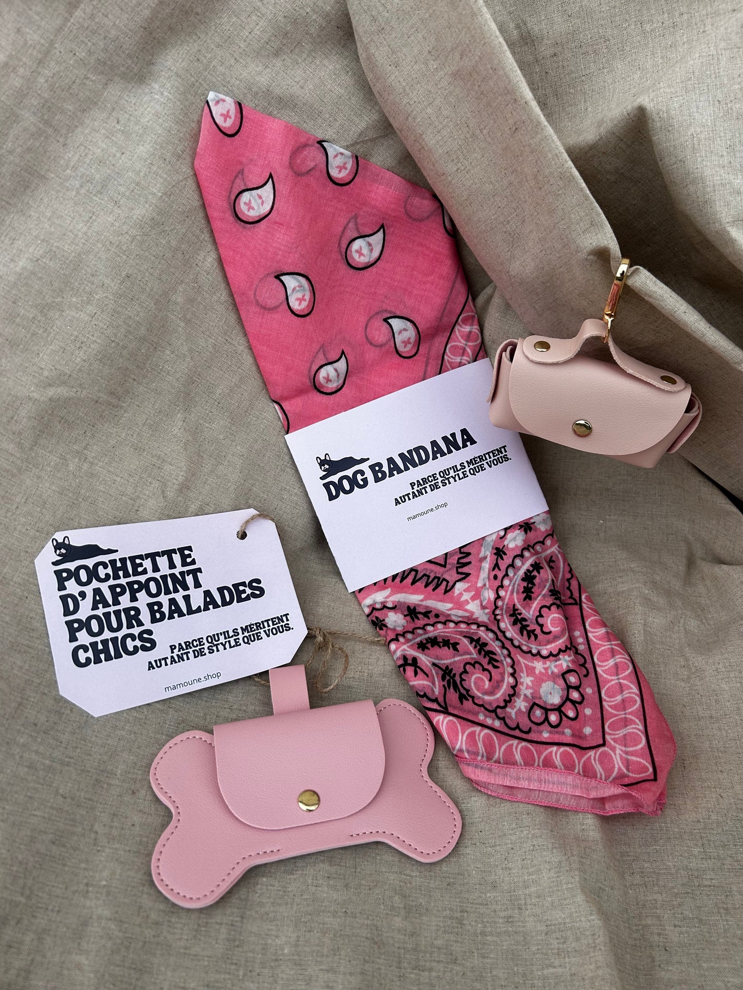 Pochette de promenade 🐾💩 - Mamoune collection