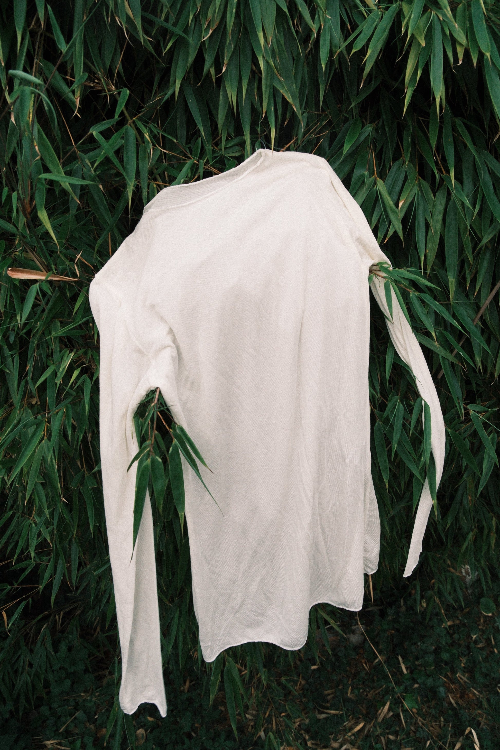 T-shirt manches longues cachemire ultraléger italien - Mamoune collection