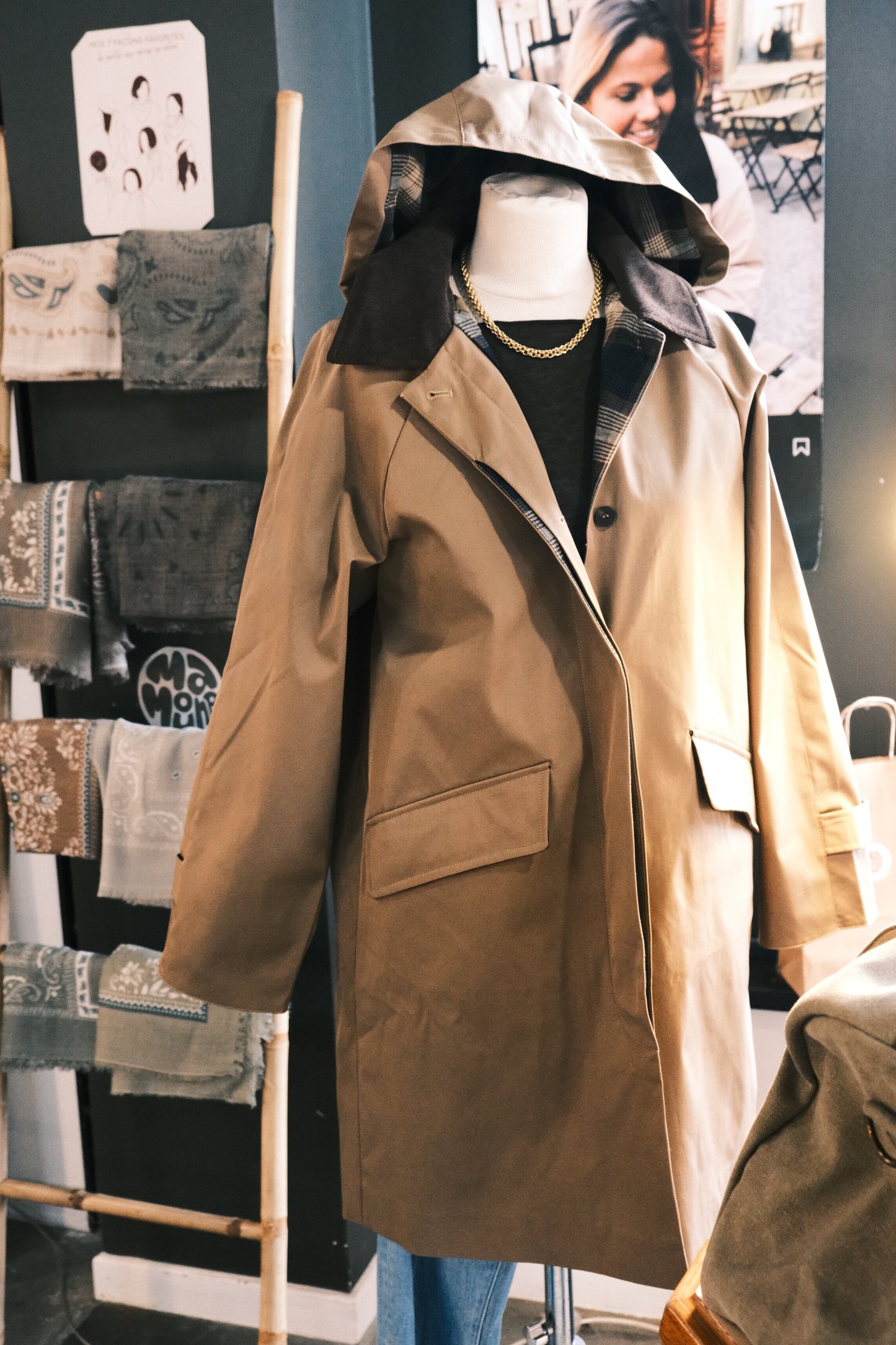 Trench Brigitte - Mamoune collection
