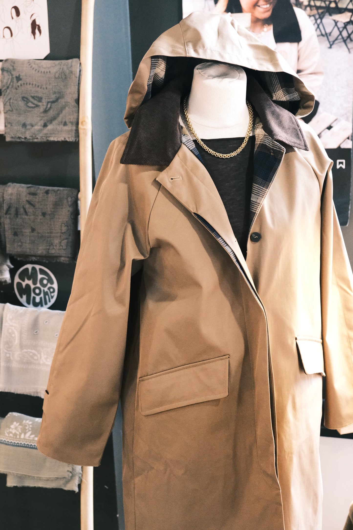 Trench Brigitte - Mamoune collection