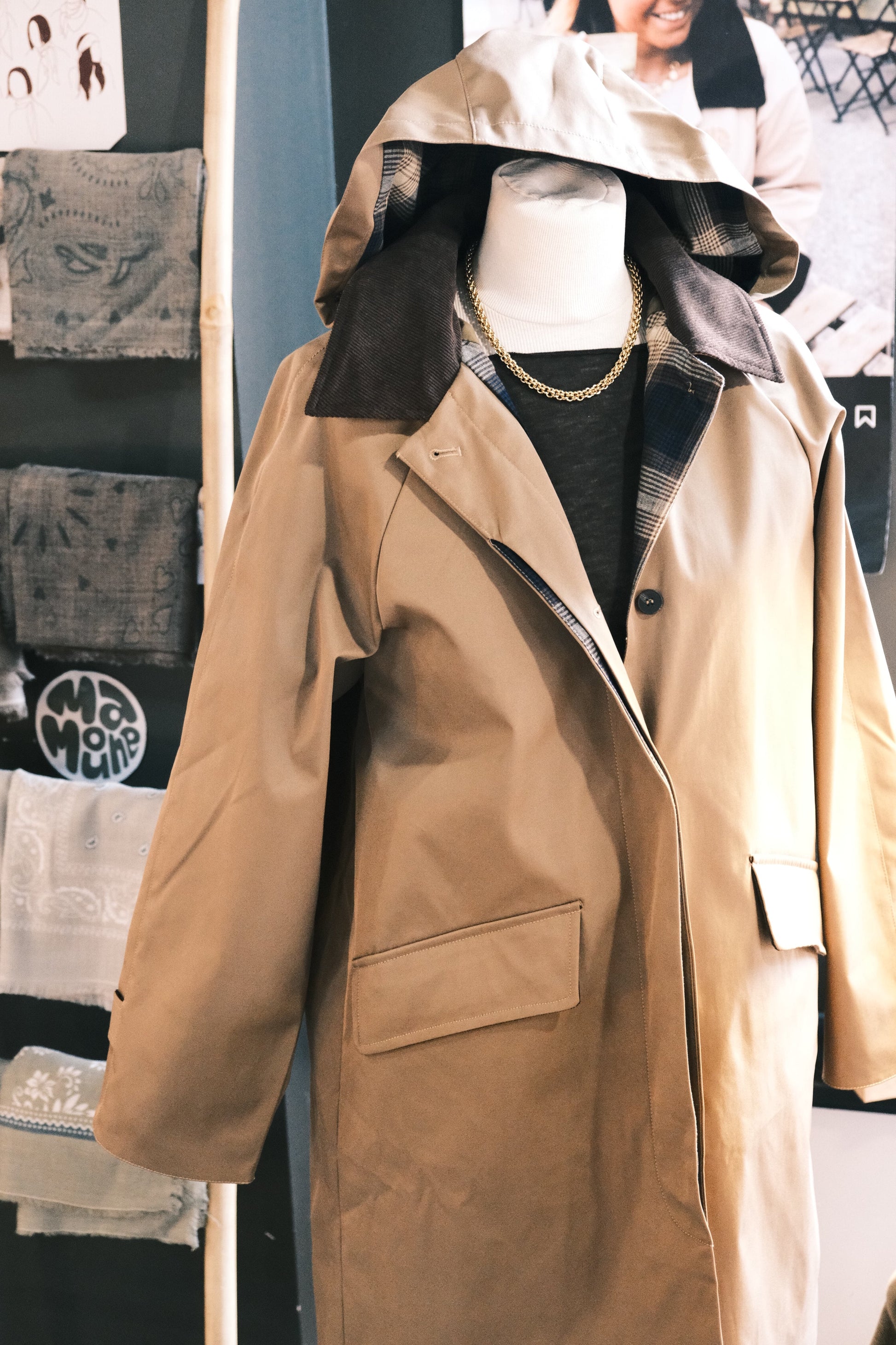Trench Brigitte - Mamoune collection