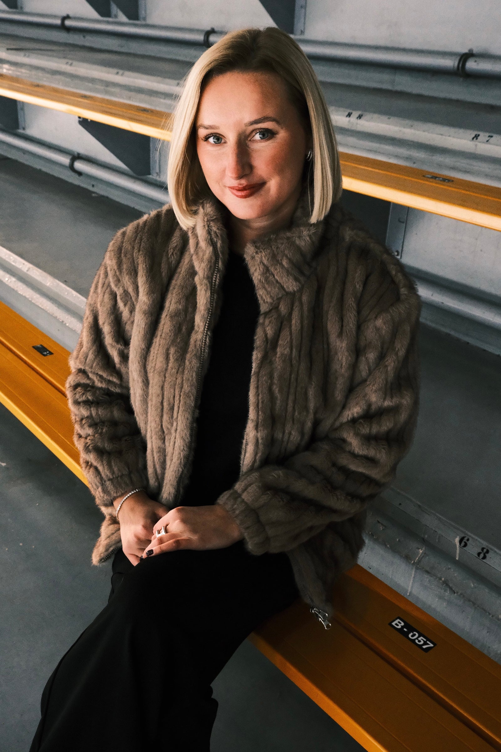 Veste en fourrure Justine